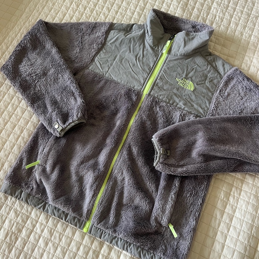 Grey Fuzzy The North Face